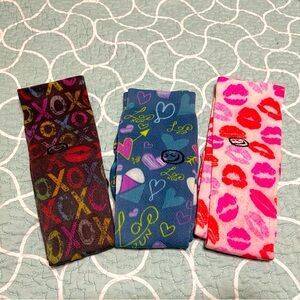 Women’s Valentine Crazy Compression Socks S/M